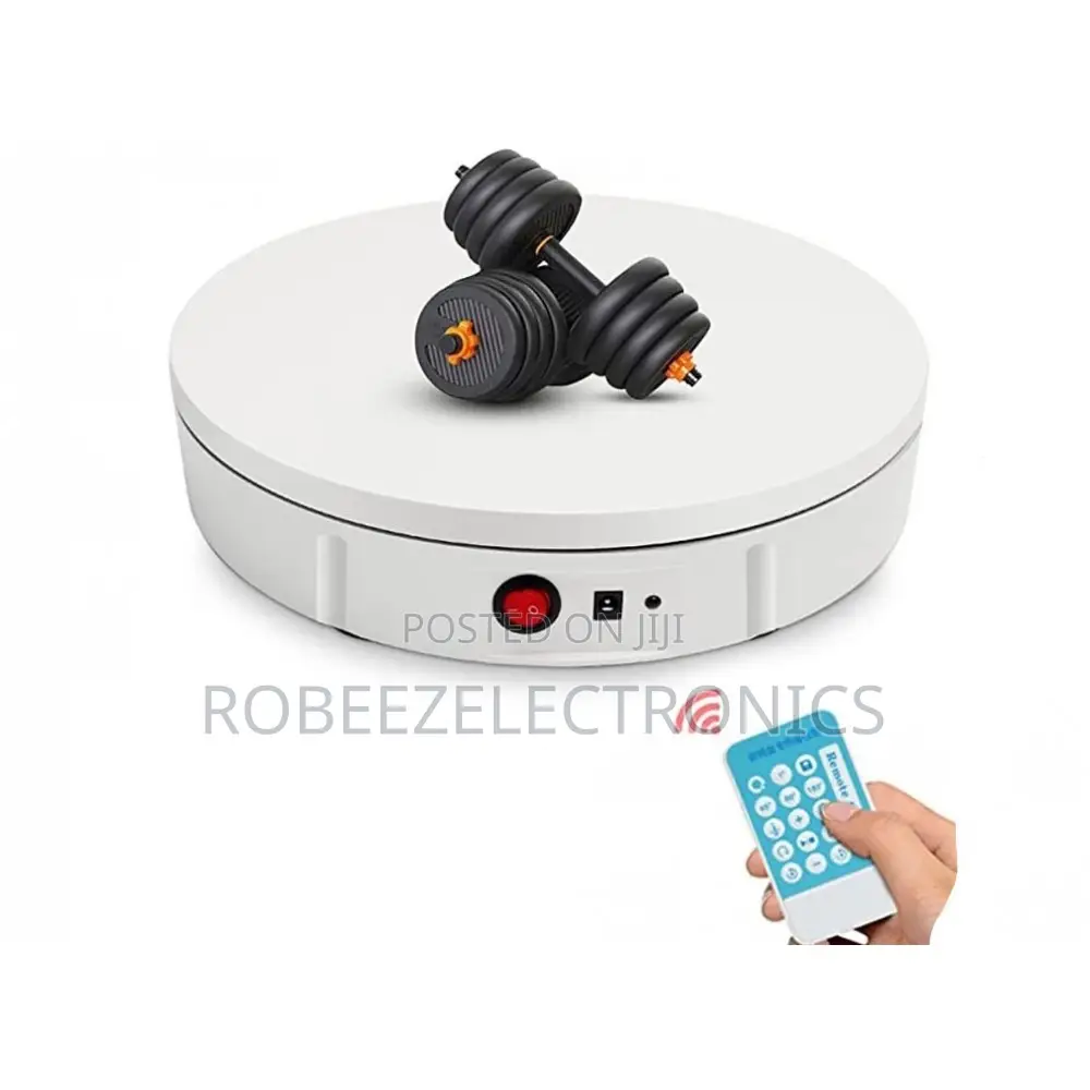 30CM 360 Remote ControlTurntable 50KGLoad Rotating Electric Lazy Susan