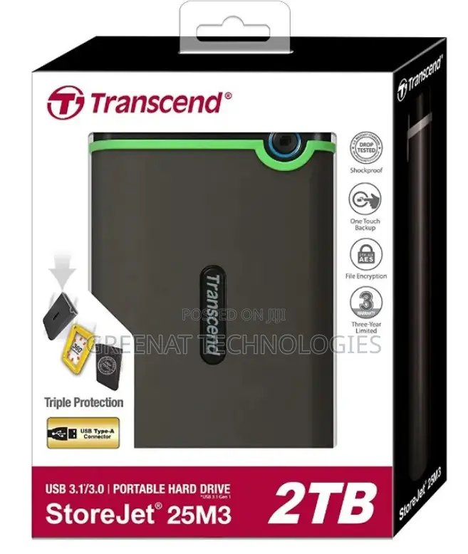 Transcend 2TB External HDD