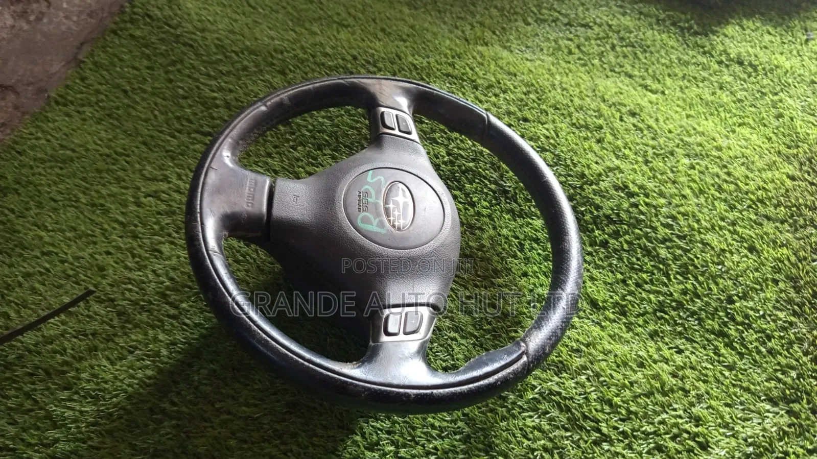Subaru Legacy Bp5 Steering Wheel With Airbag