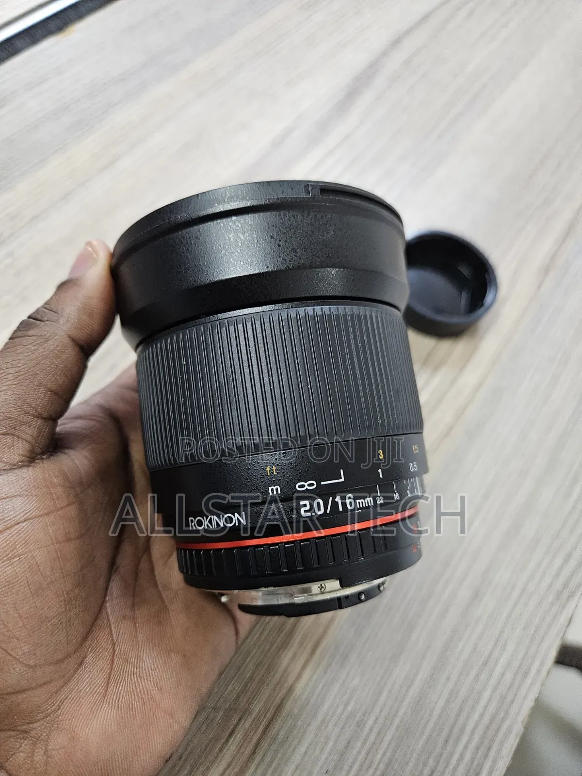 Rokinon 16mm F/2.0 ED AS UMC CS Lens for Nikon F Mount