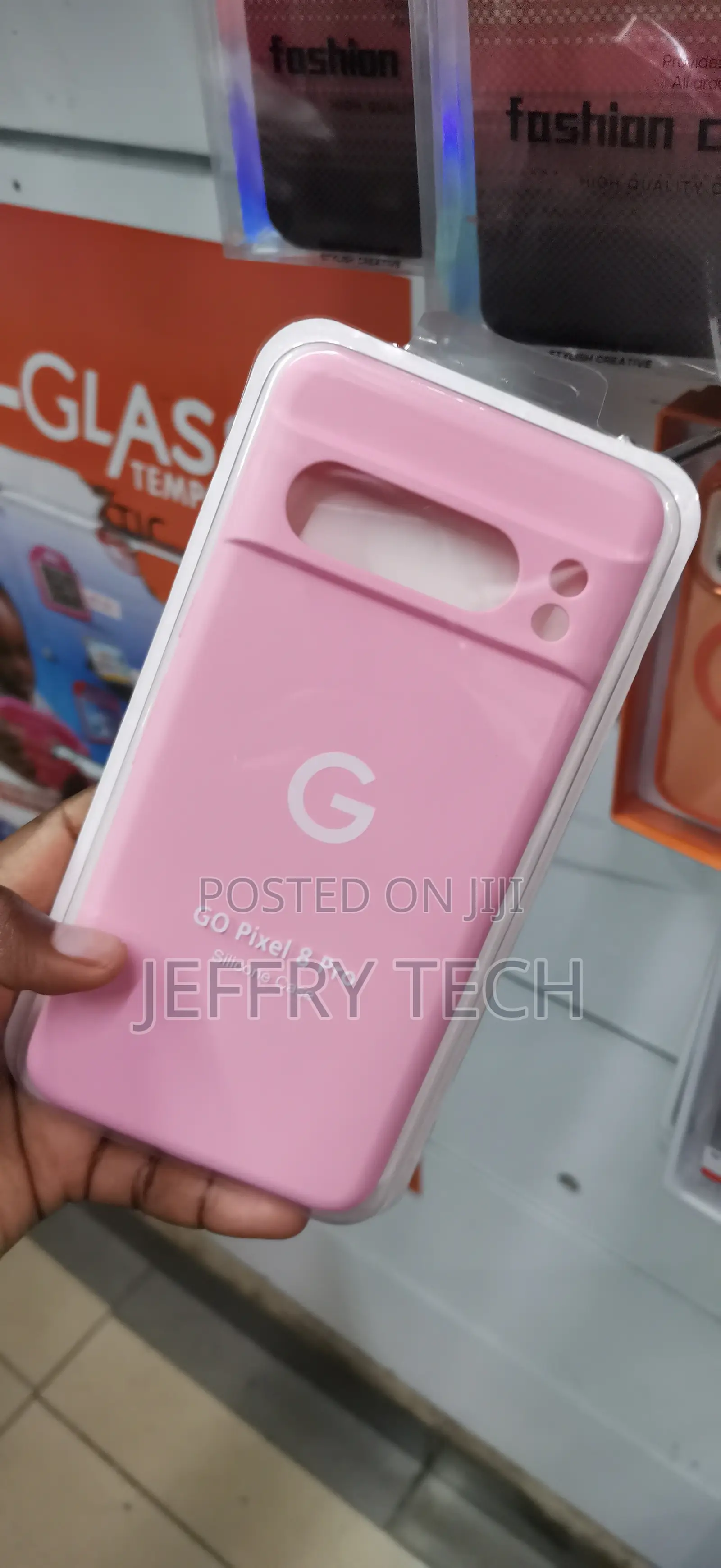 Google Pixel 8 Pro Solid Pastel Pink Finish SIMPLE CASE