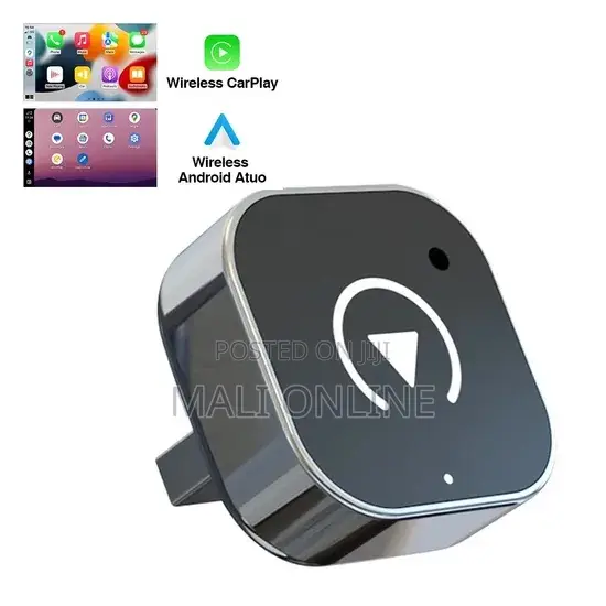2 in 1 Wireless CarPlay Android Auto Adapter Mini USB Type-C Dongle