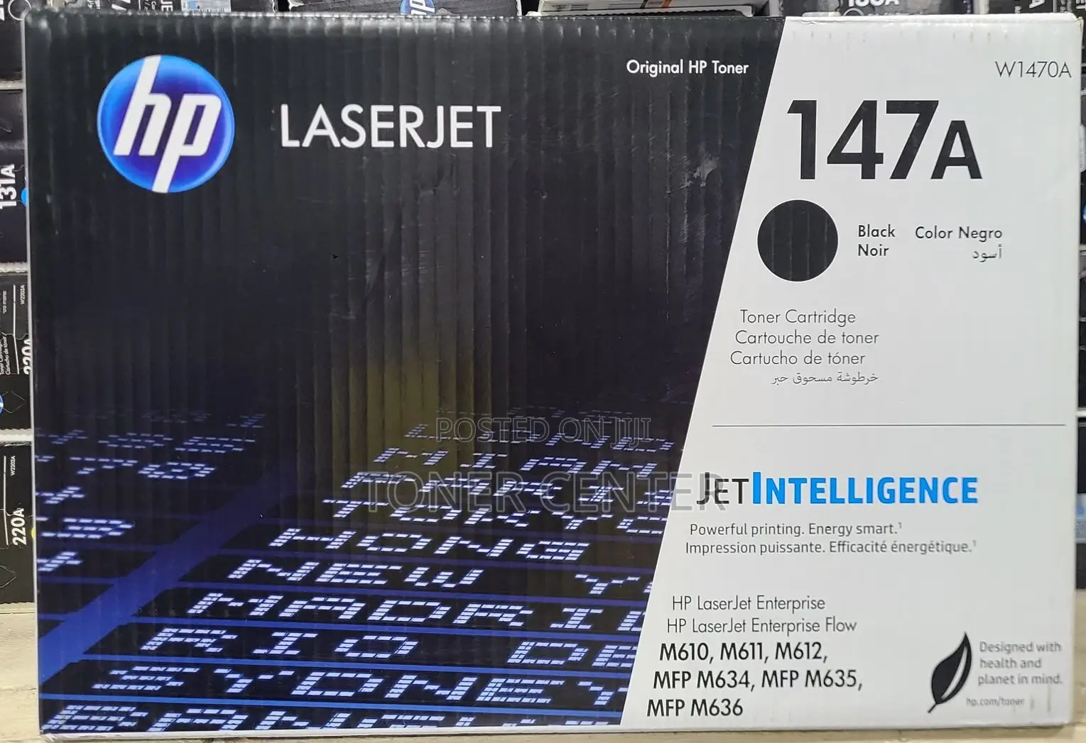HP 147A Genuine Black Toner Cartridge (W1470A)