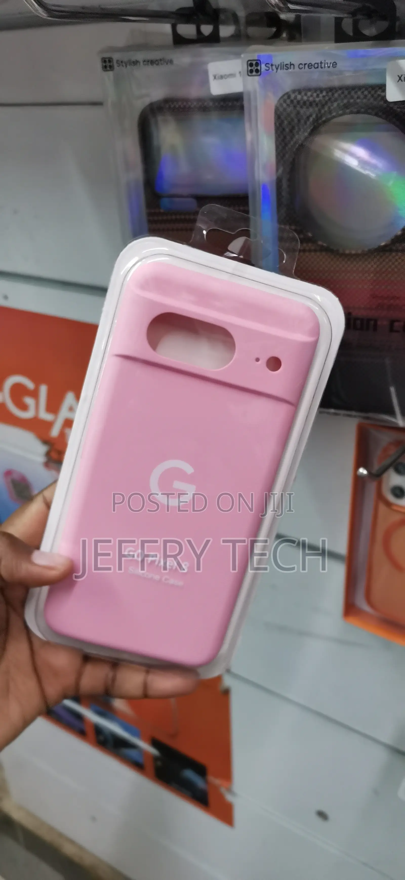 "GO Pixel 8e Case - Silicone, It Delivers Basic Shock Absorption,