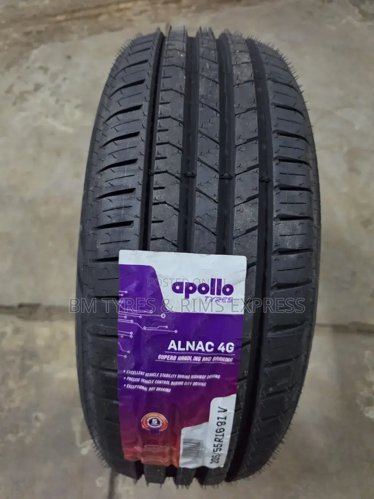 205 /55 R16 Apollo TYRES (INDIA) Highway.