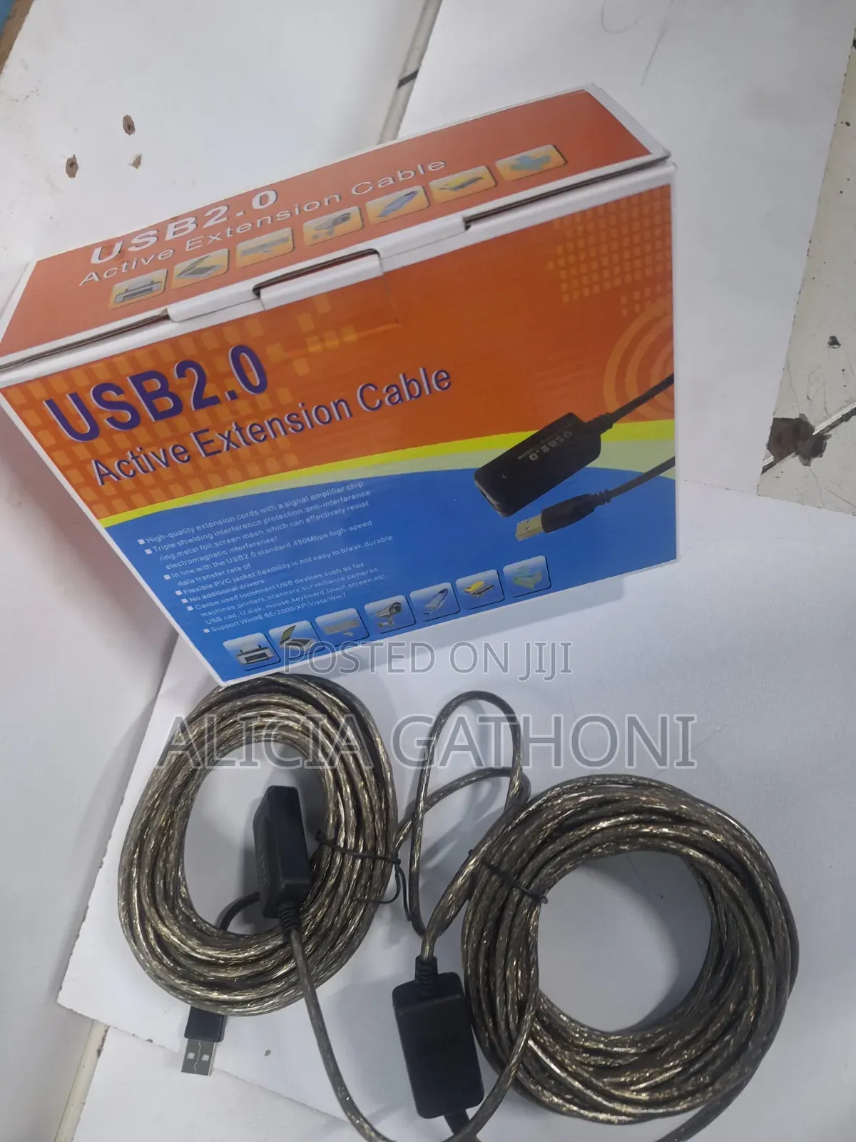 Usb2.0 Active Extension Cable 20M