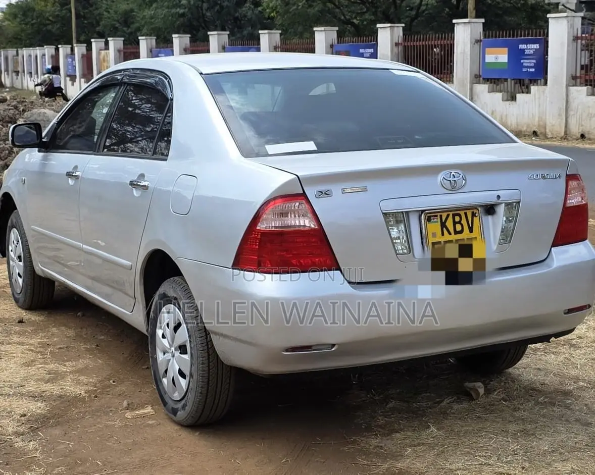 Toyota Corolla 2007 Silver