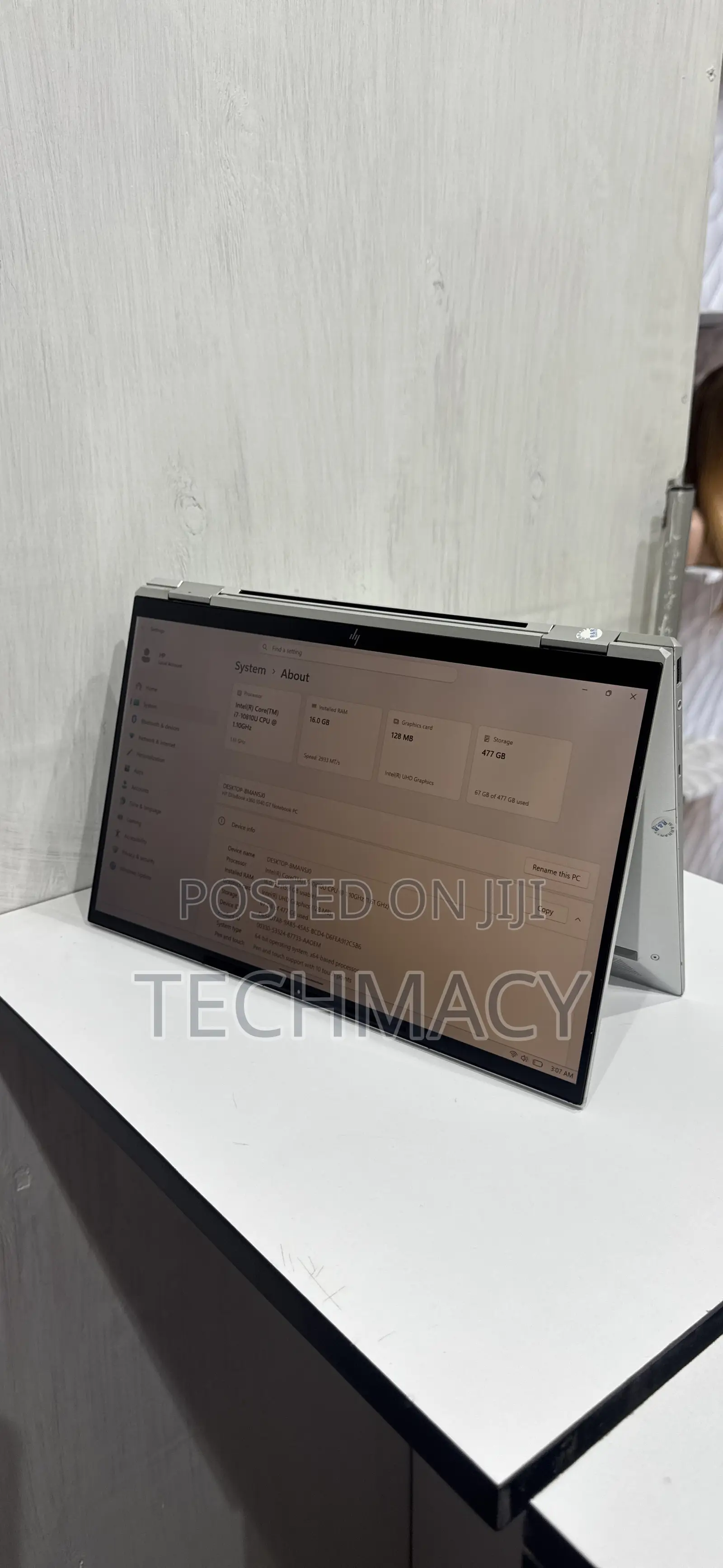 Laptop HP EliteBook 1030 16GB Intel Core i7 SSD 512GB