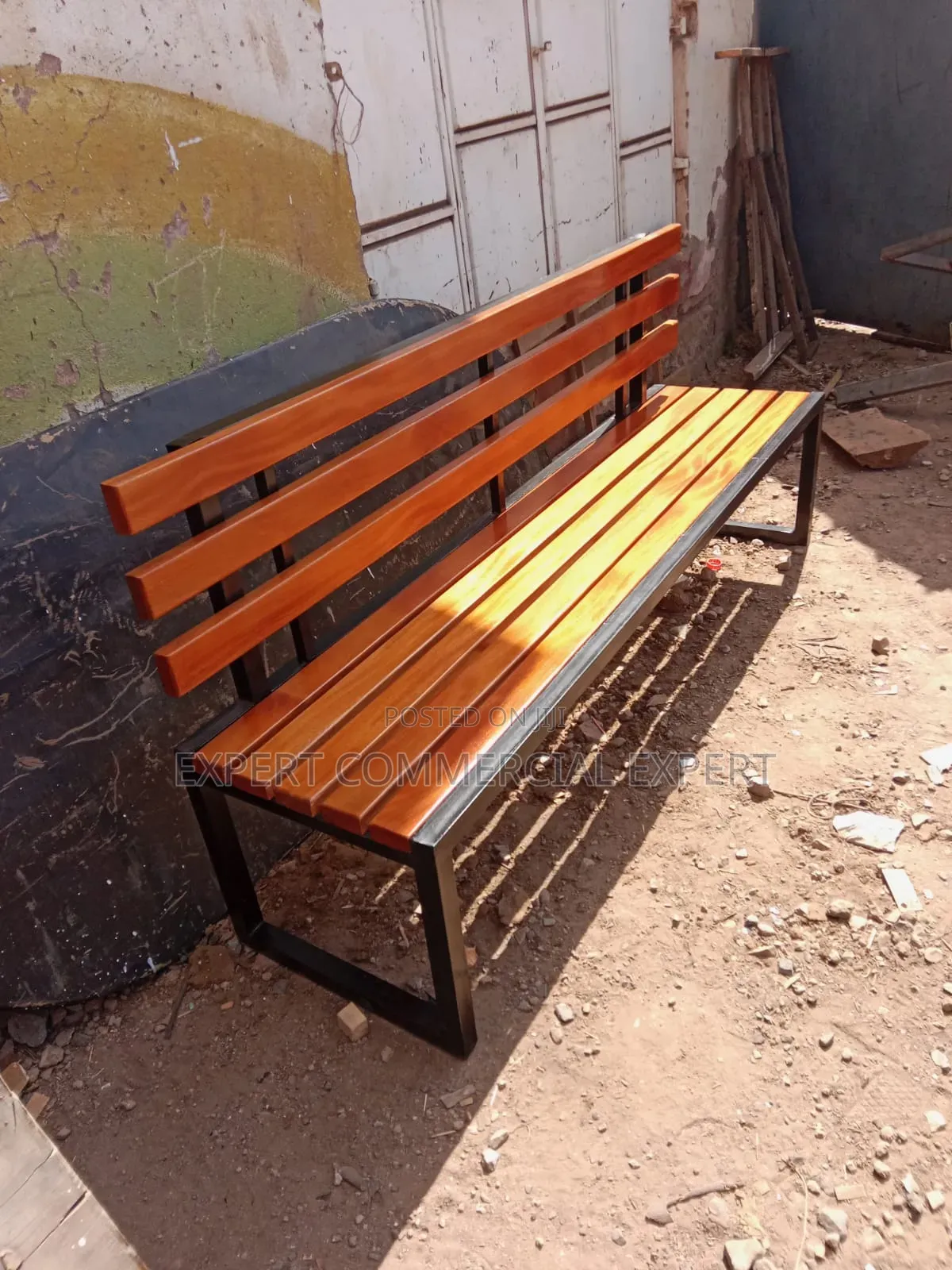 Outdoor Wooden Bench
