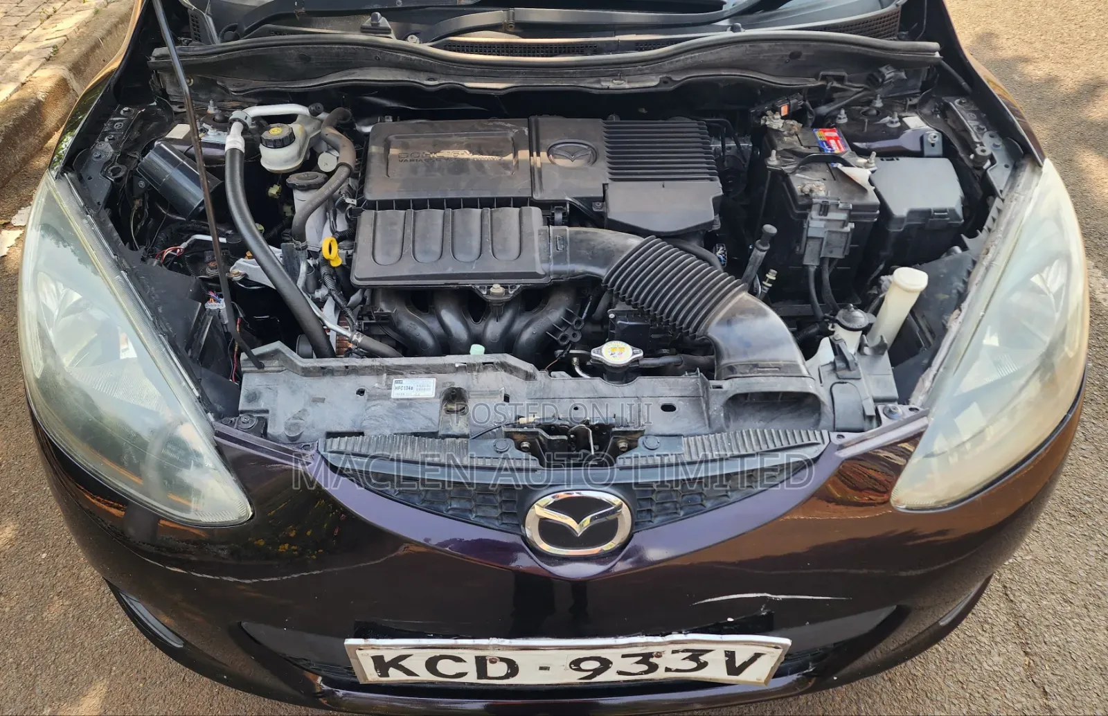 Mazda Demio 2009 Purple