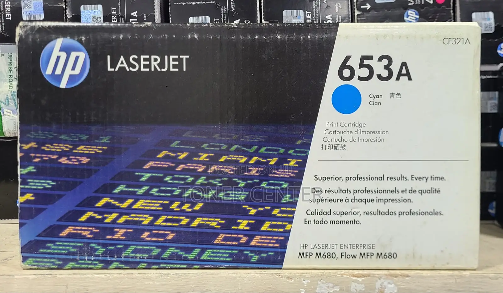 HP 653A (CF320A) Original Black Toner Cartridge