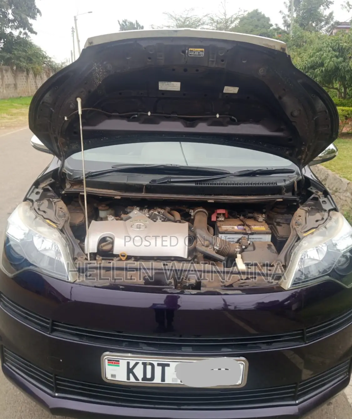 Toyota Spade 2018 Maroon