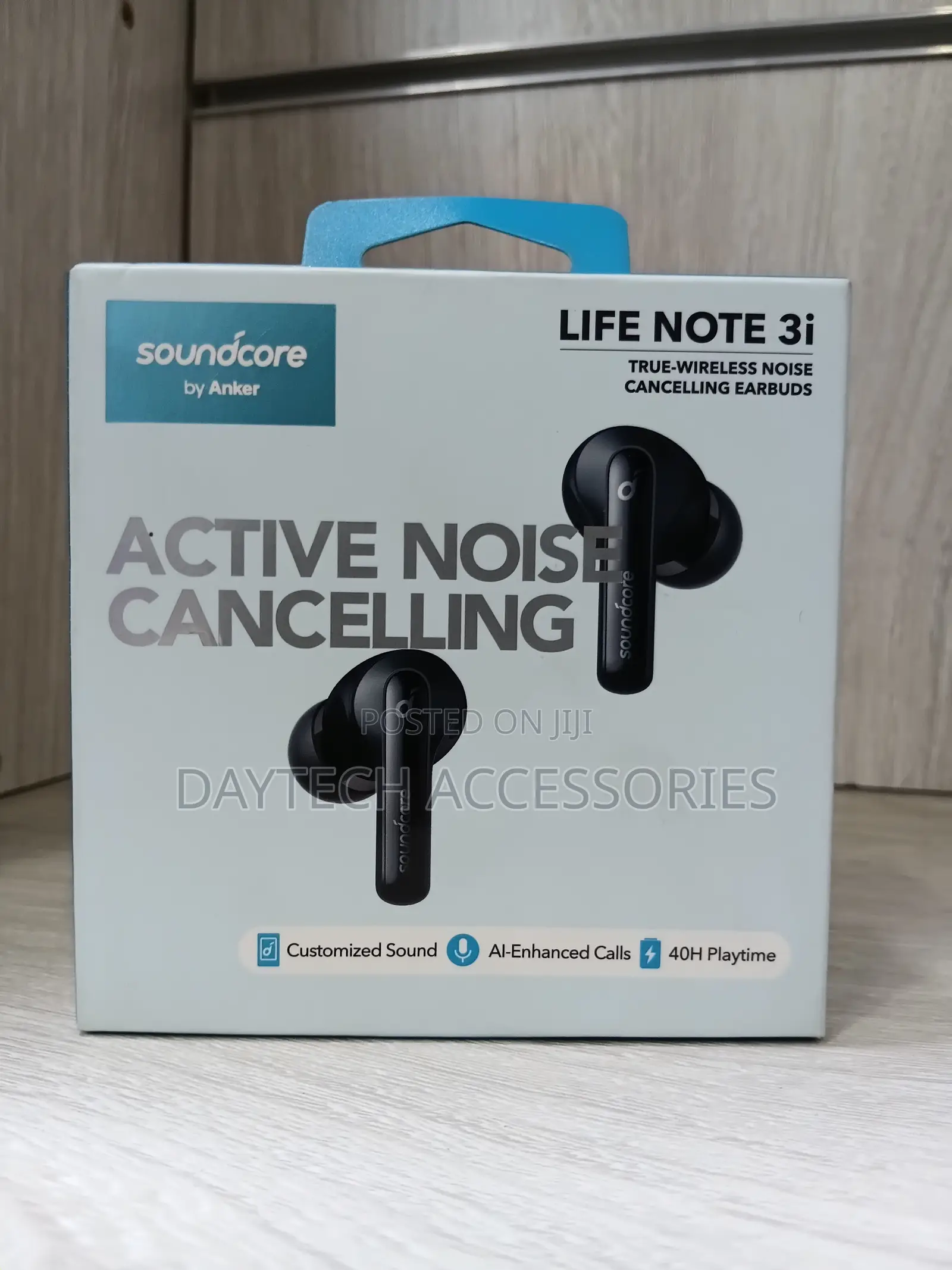 Soundcore Life Note 3i True-Wireless Noise-Canceling Earbuds by Anker.