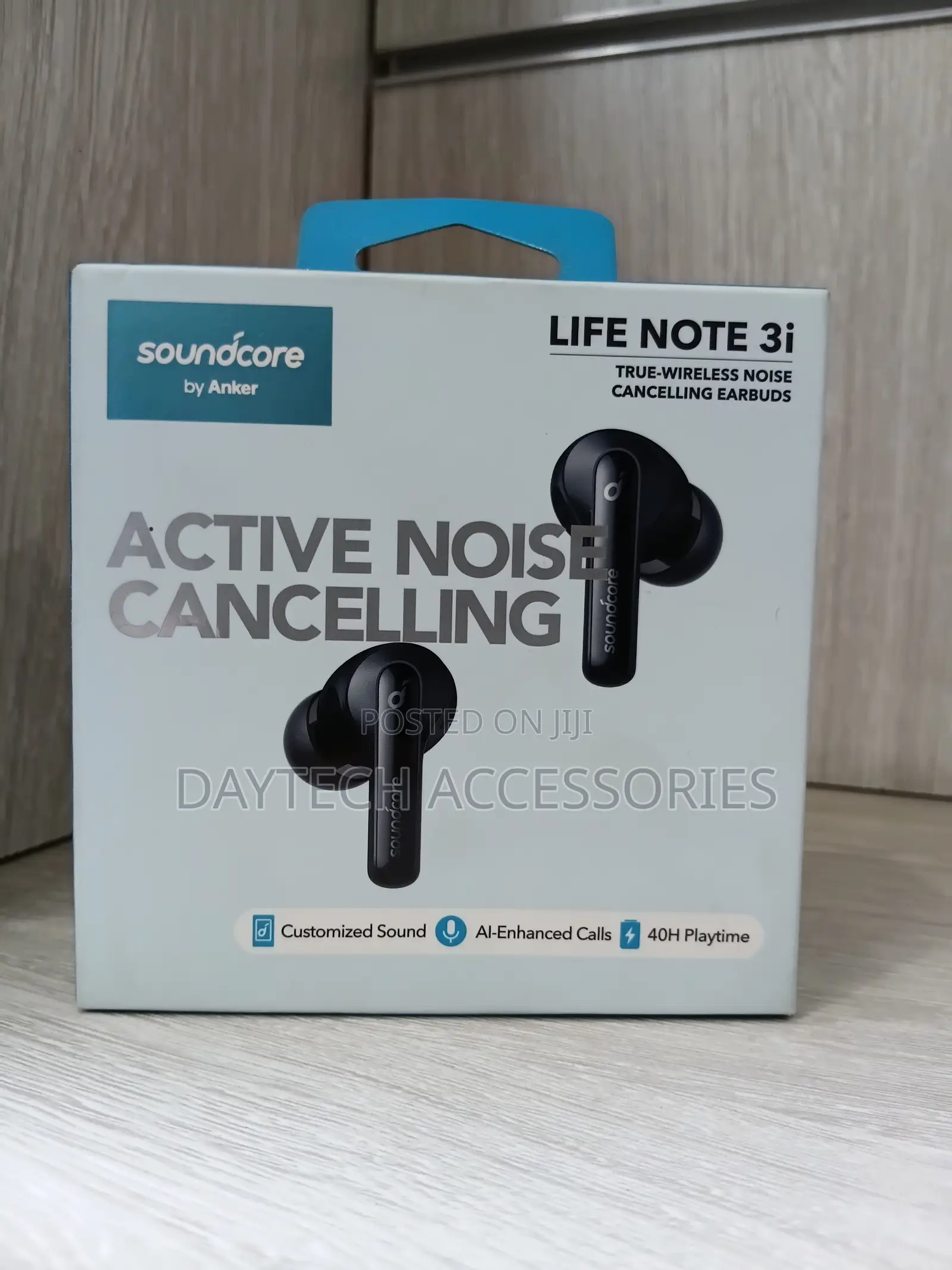 Soundcore Life Note 3i True-Wireless Noise-Canceling Earbuds by Anker.