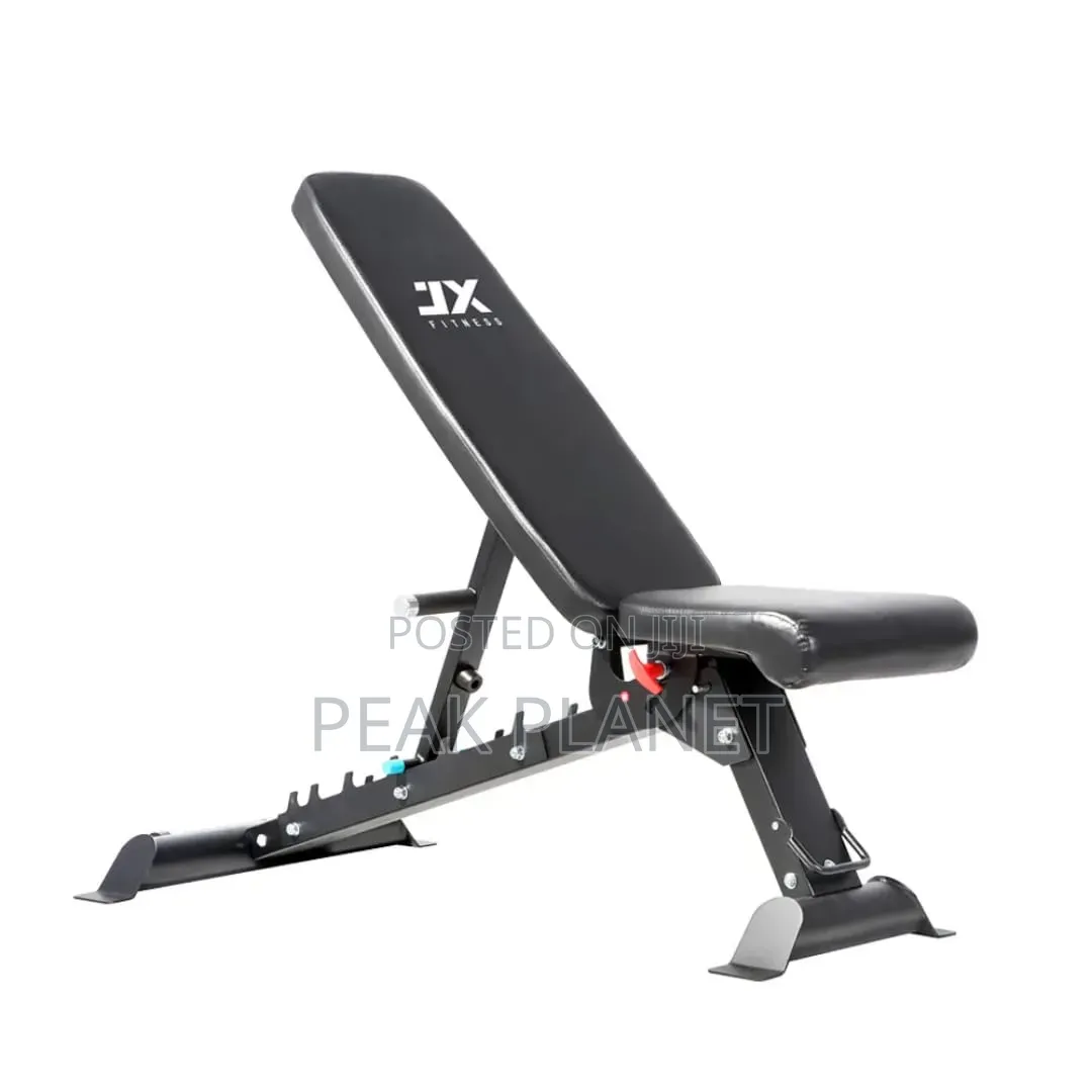 Adjustable 8-in-1 Weight Bench With Pull-Up Bar