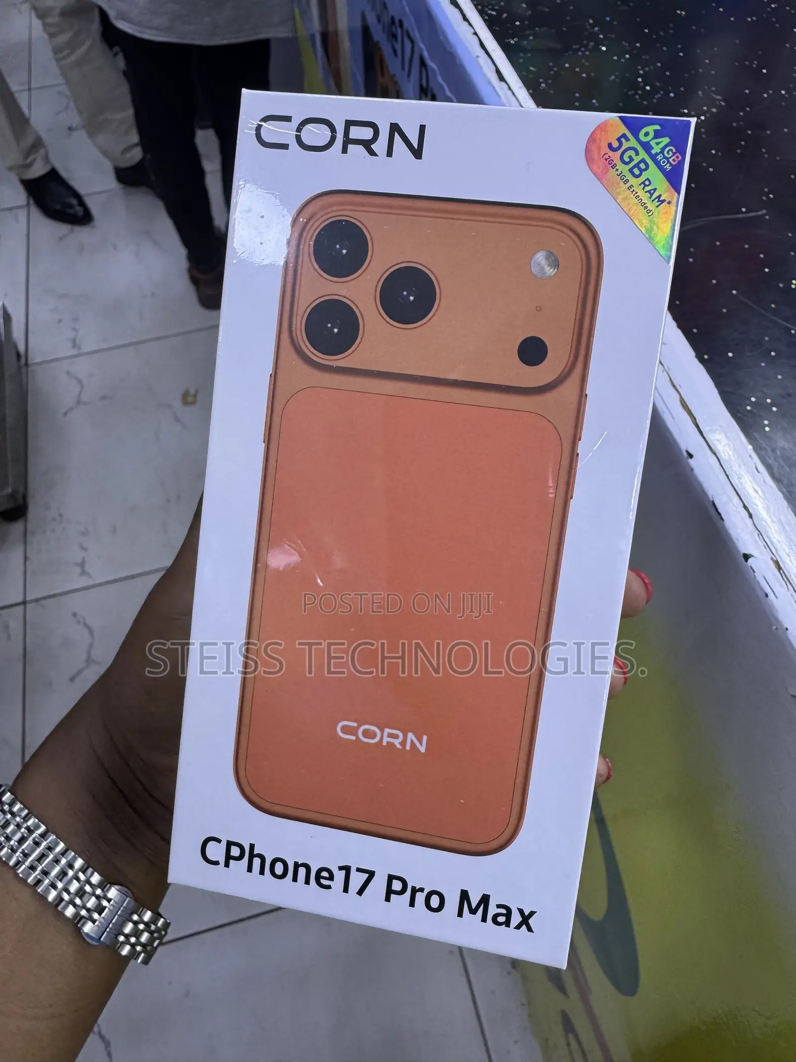 New Mobile Phone 64 GB Orange