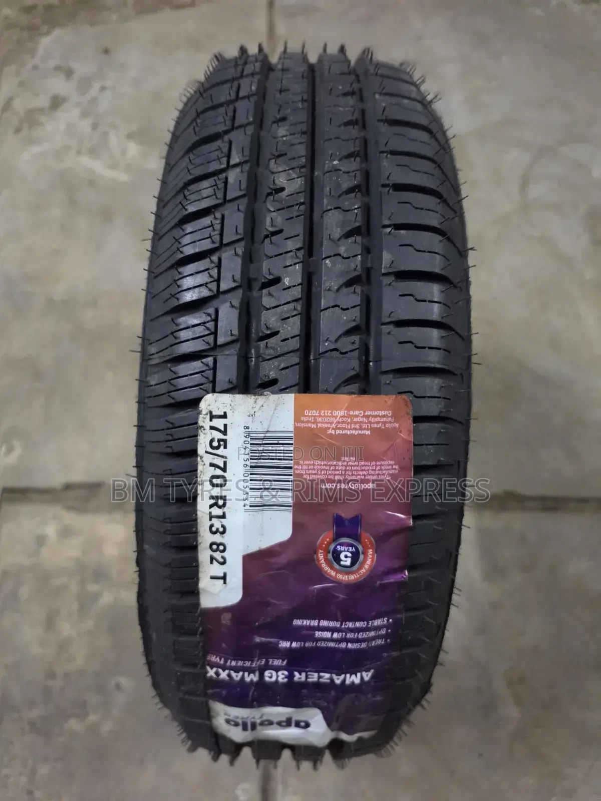 175 /70 R13 APOLLO TIRES (India)