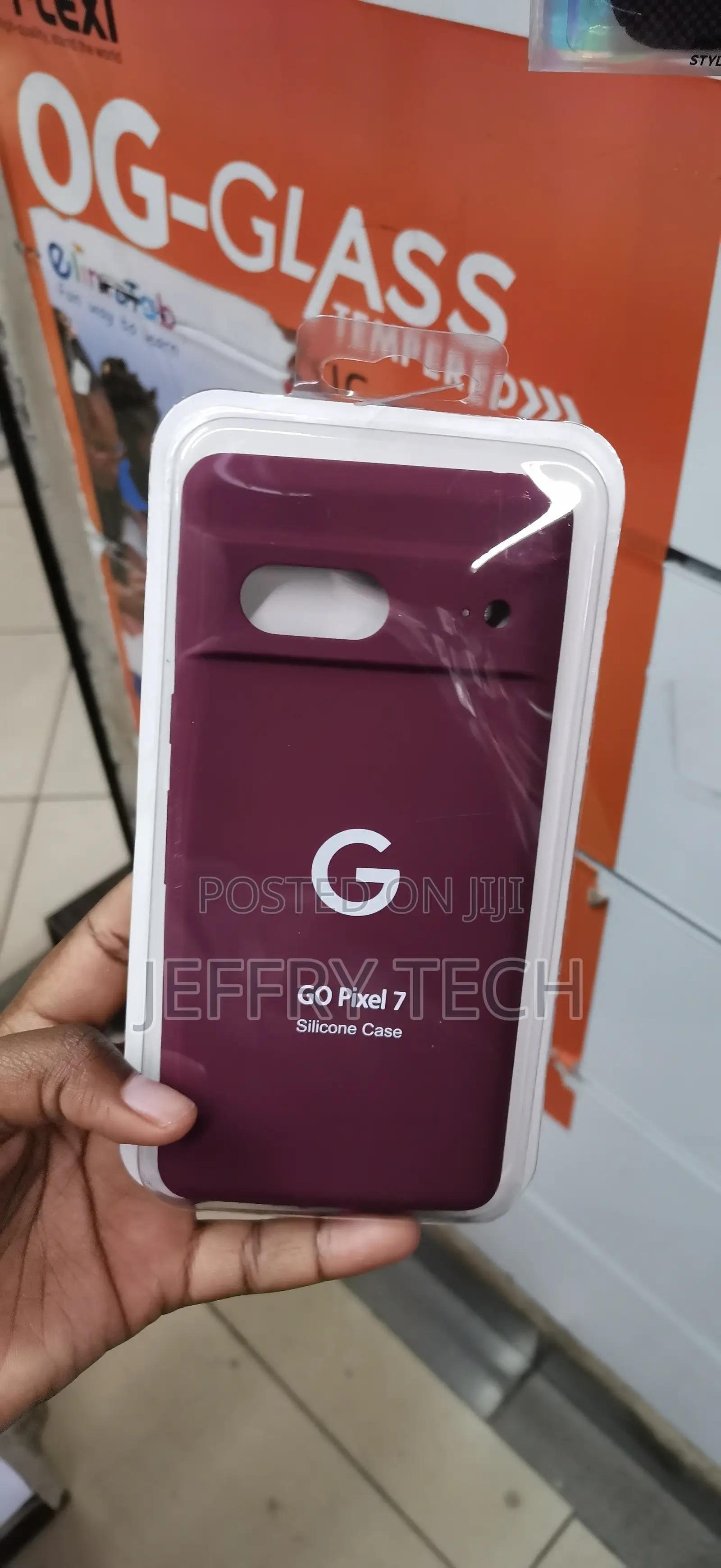 Maroon- GO Pixel 7 Silicone Case