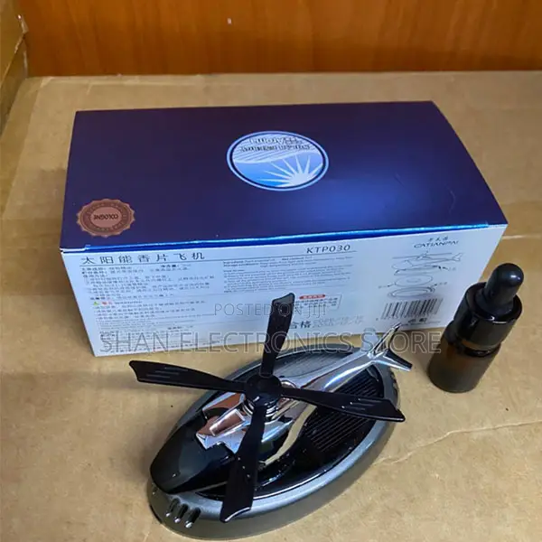 360° Rotation Air Freshener Perfume Car Helicopter Fragrance
