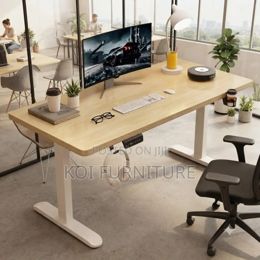 Office Desk; 1.8 Meters Electric Height Stand Table