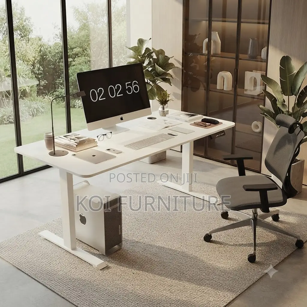 Office Desk; 1.8 Meters Electric Height Stand Table