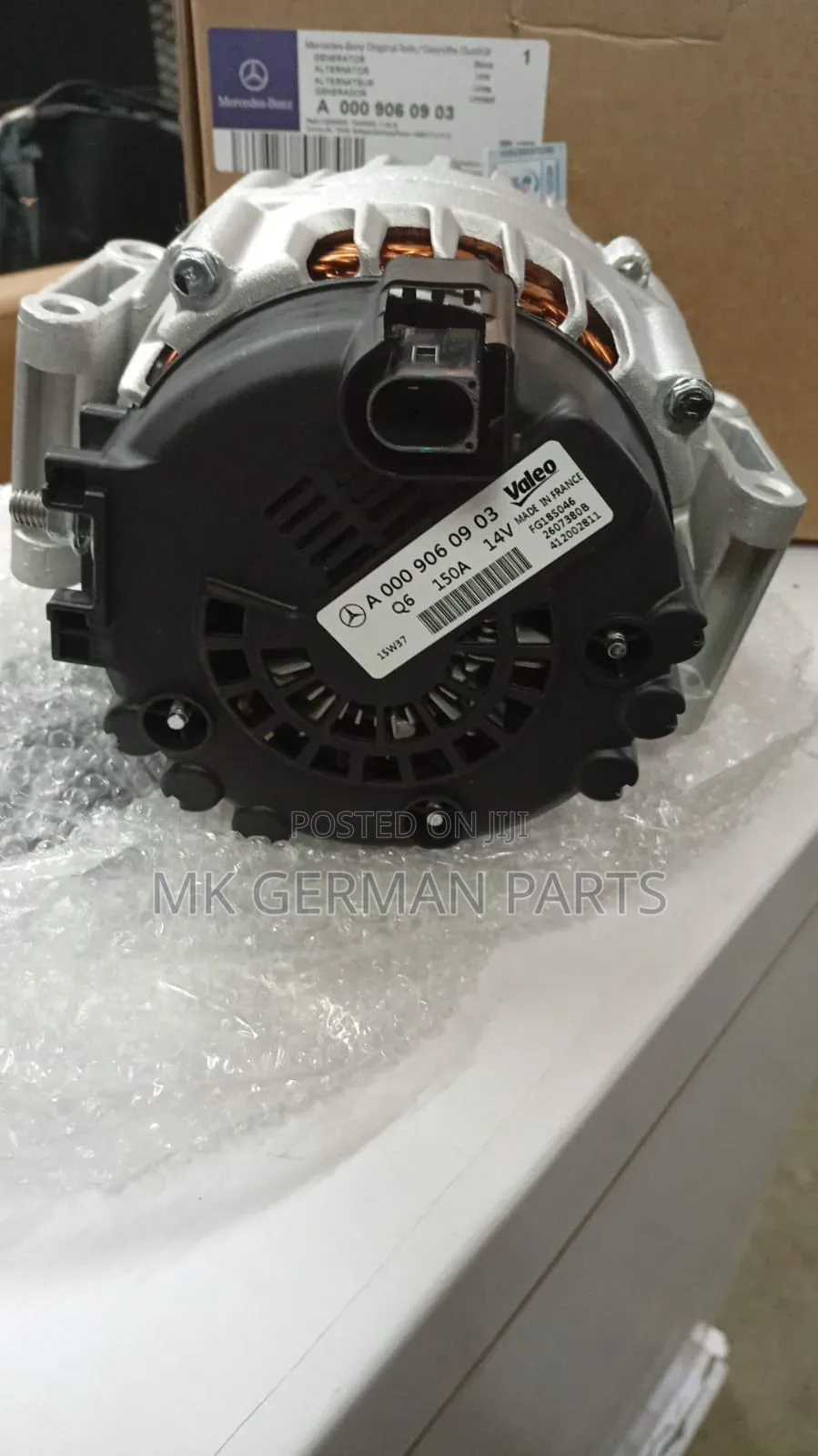 Genuine Mercedes Alternator.