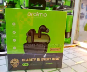 Oraimo Bluetooth Earbuds With ANC, Spatial Audio & Fast Charge