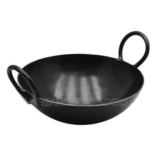 41cm. Heavy Duty Deep Frying Pan /Frying Wok Karai