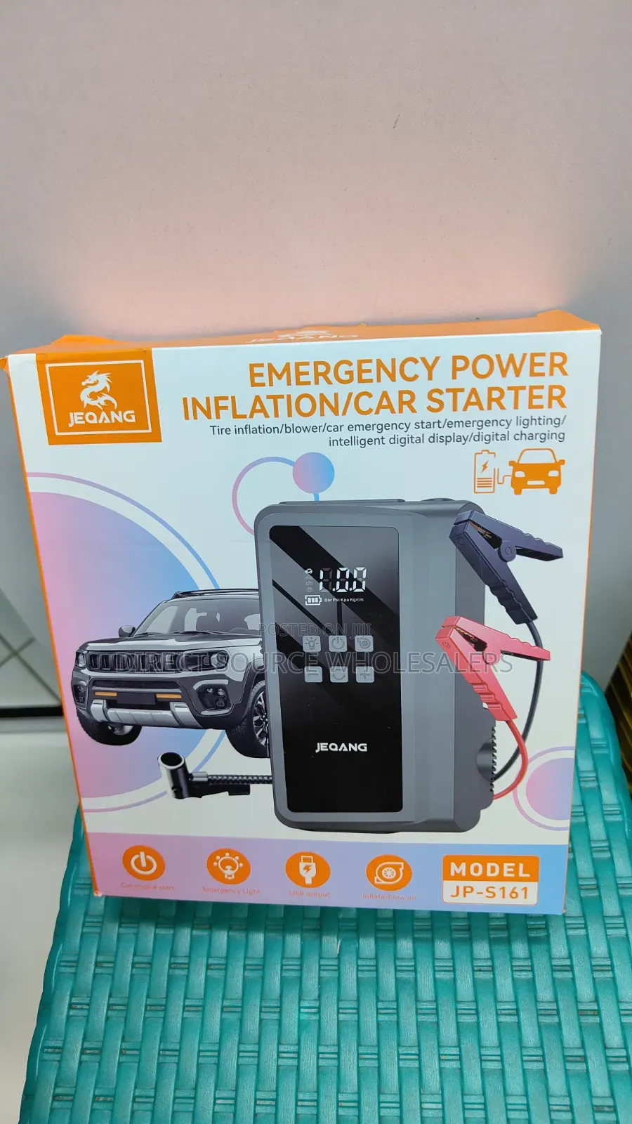 JP 5162 CA Portable Car Jump Starter 12V Power Bank