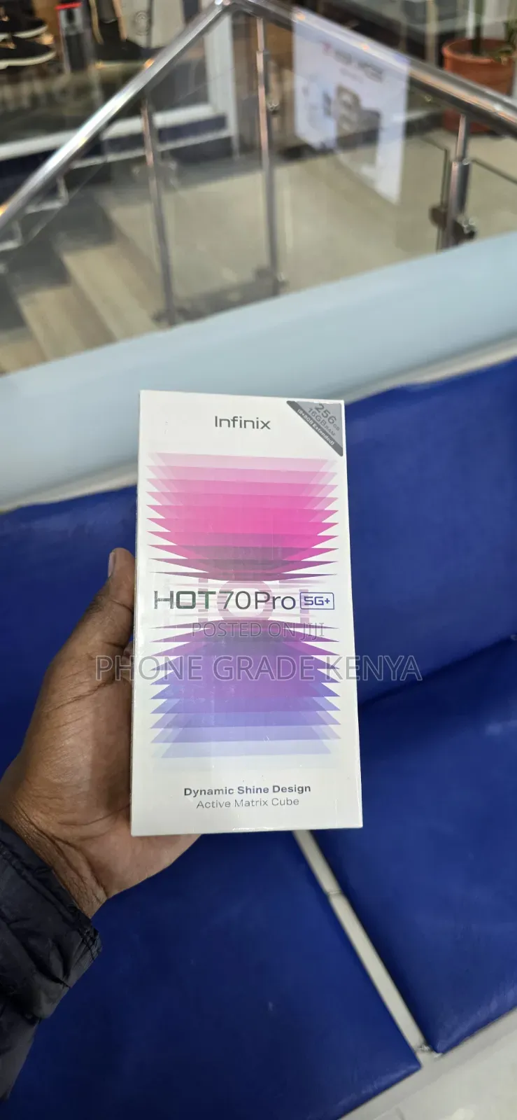 New Infinix Hot 70 Pro 5G+ 256 GB Black