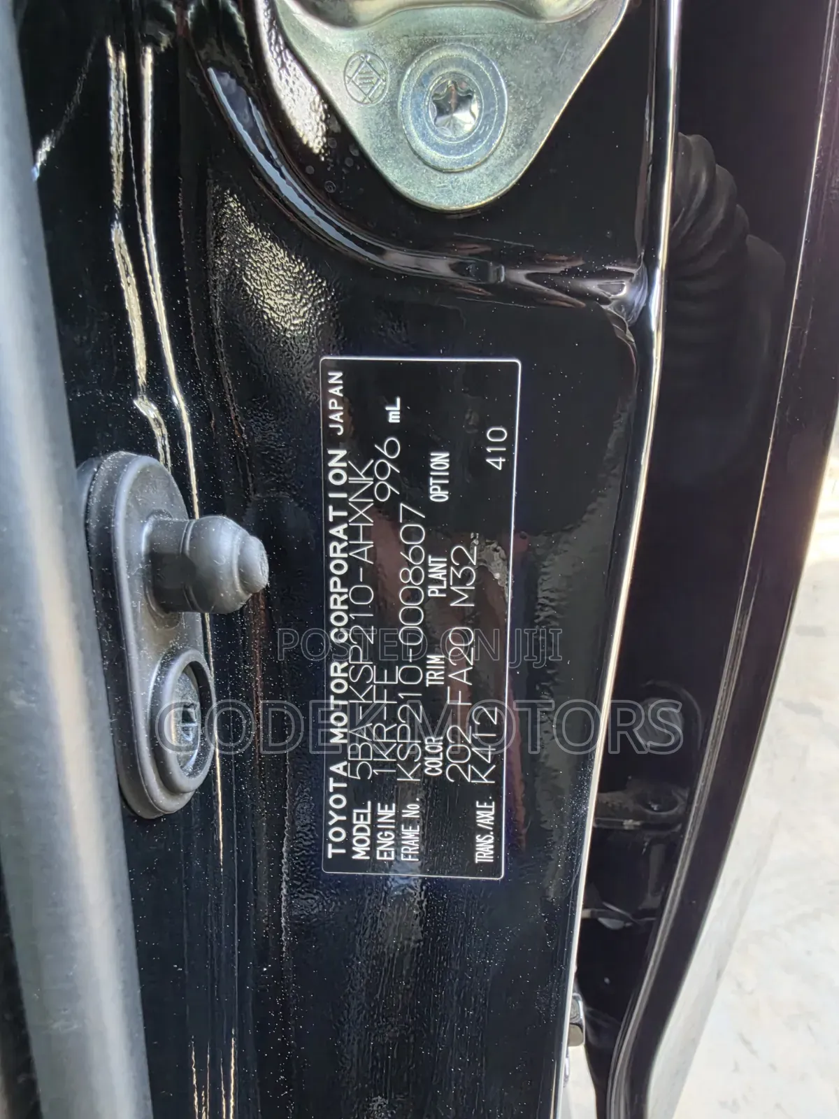 Toyota Yaris 2020 Black