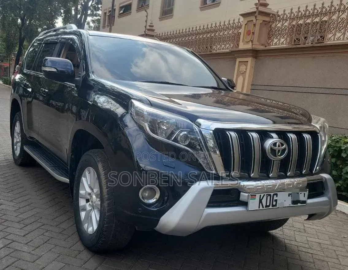 Toyota Land Cruiser Prado 3.0 D-4D (190 Hp) 7 seats 2015 Black