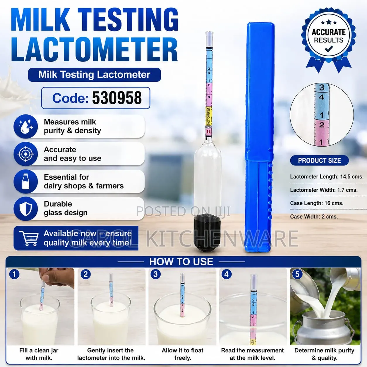 Milk Testing Lactometer