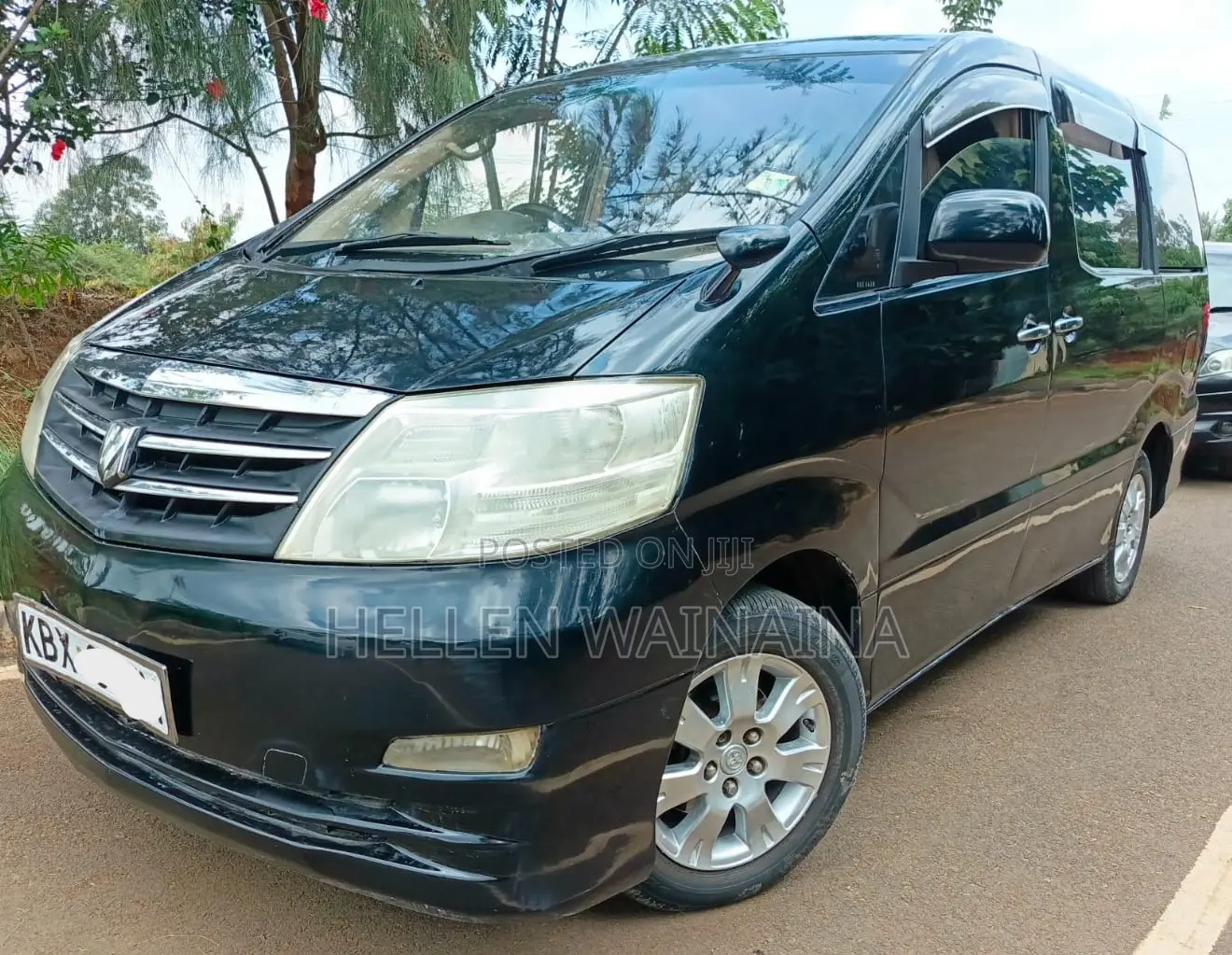 Toyota Alphard 2007 Black