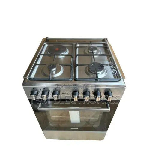 Legacy Cooker 60×60cm 3g+1e Electric Oven Turbo Fan Stainless Steel