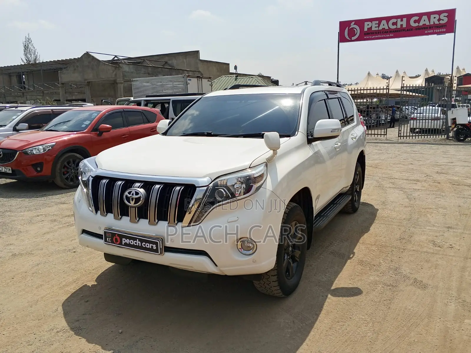 Toyota Land Cruiser Prado 2016 White