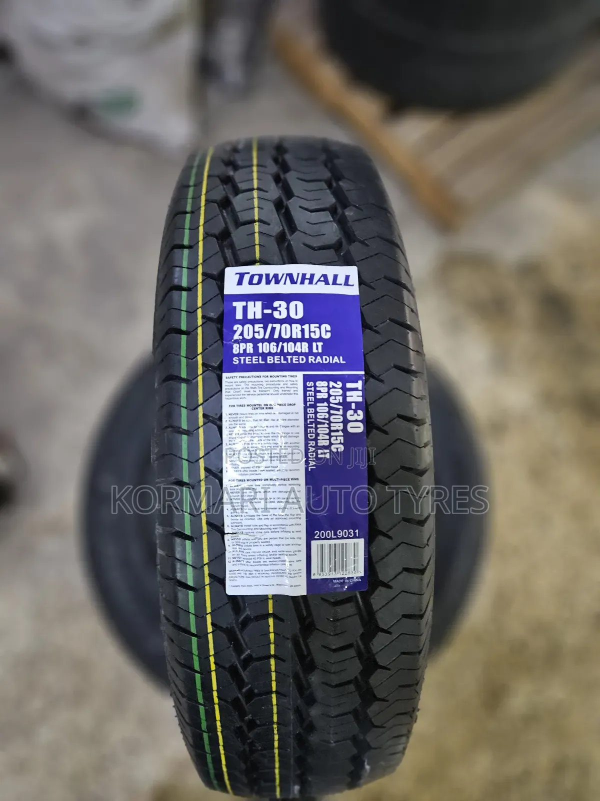 205/70r15c 106 Townhall Tire