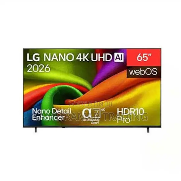 65nu840b6la LG 65inch Nanocell Uhd4k Ai Nu84 Smart TV 2026