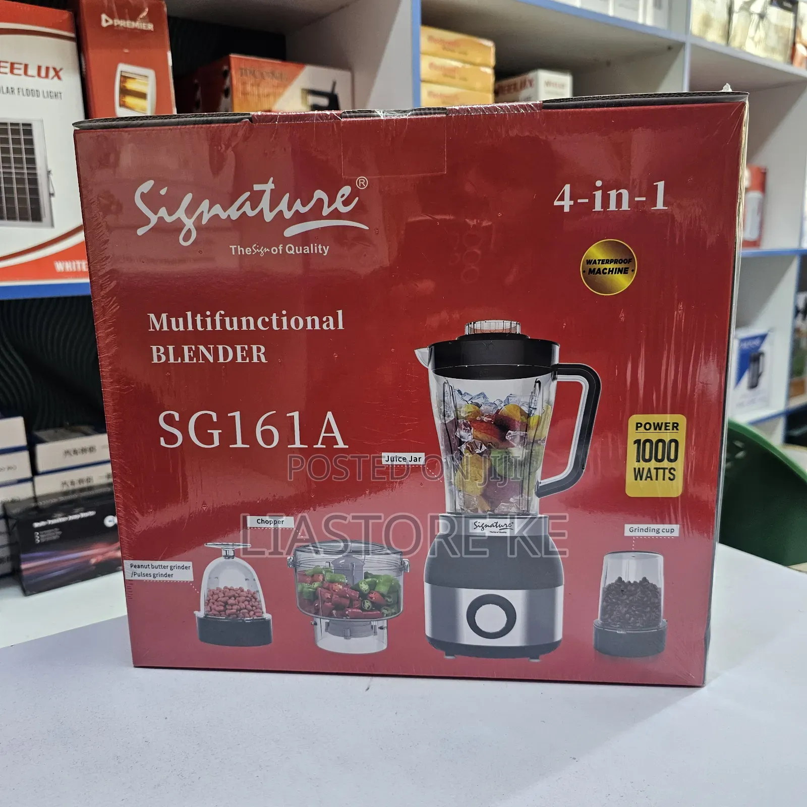 Signature SG161A 4-in-1 Multifunctional Blender 1000W