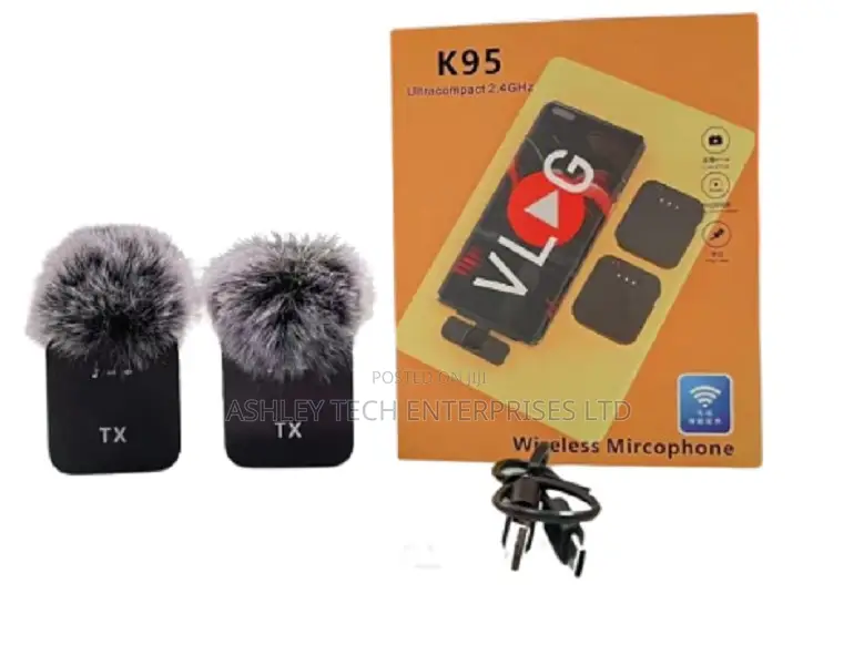 Plug Play Wireless Microphone for Smartphones