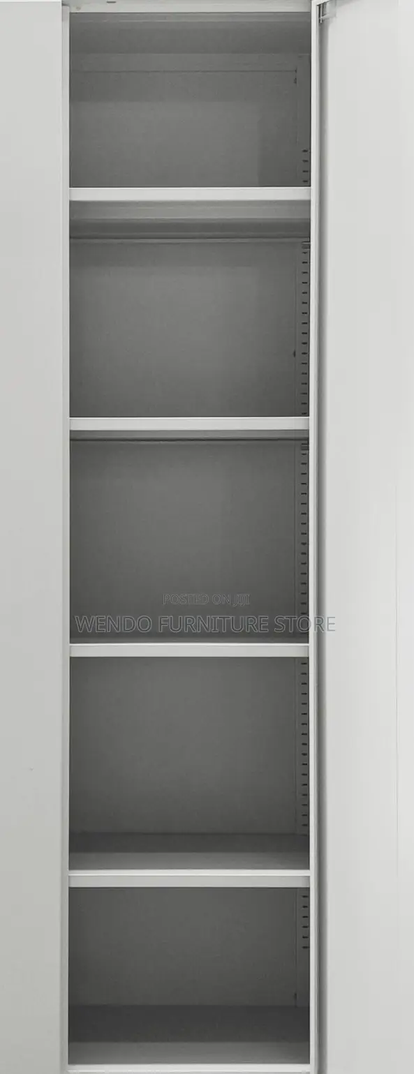 Office Cabinet; Two Doors Steel Cabinet With Multiple Shelves