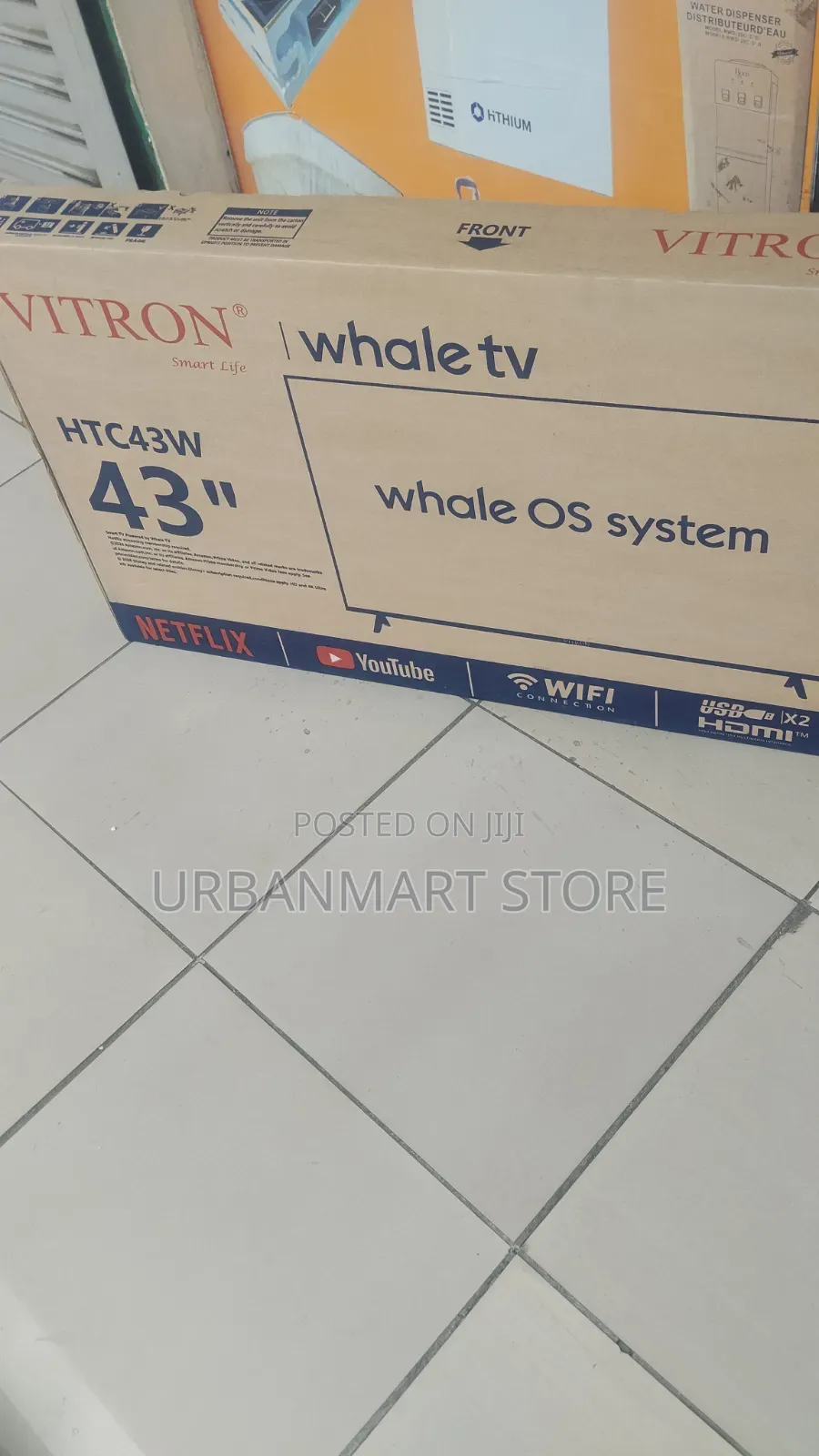 Vitron HTC43W Smart TV 43 Inch LED Display