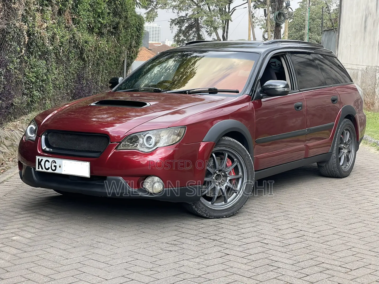 Subaru Outback 2009 Red