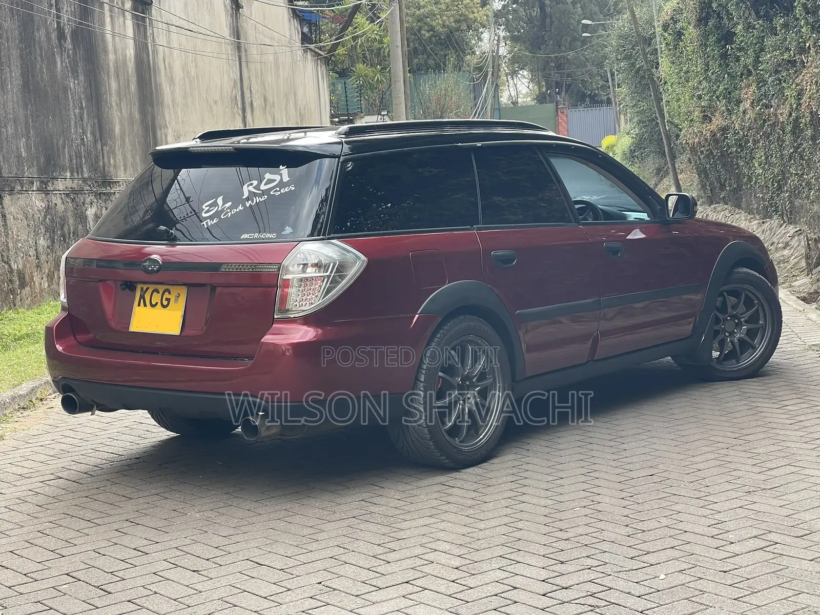 Subaru Outback 2009 Red