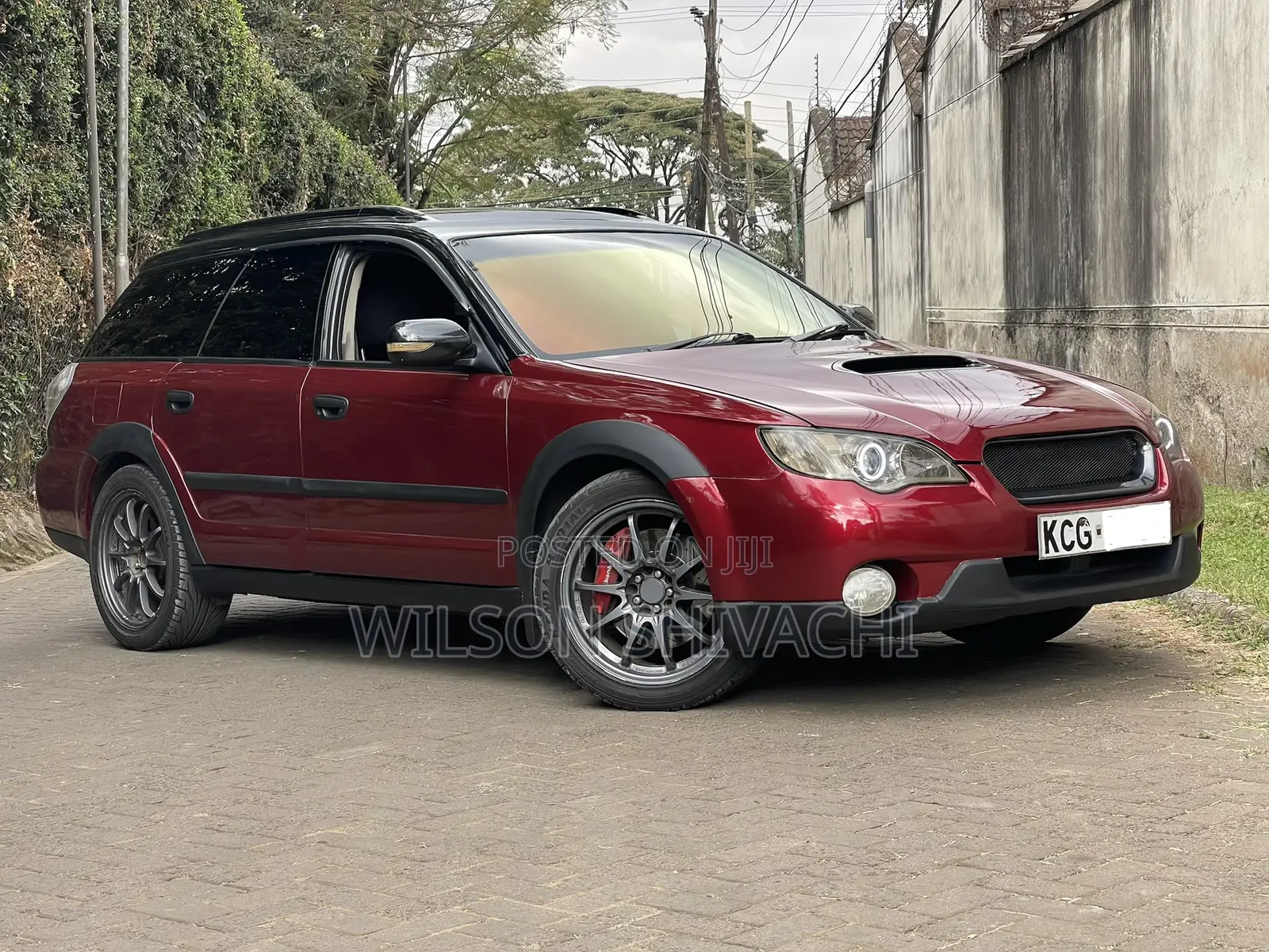 Subaru Outback 2009 Red