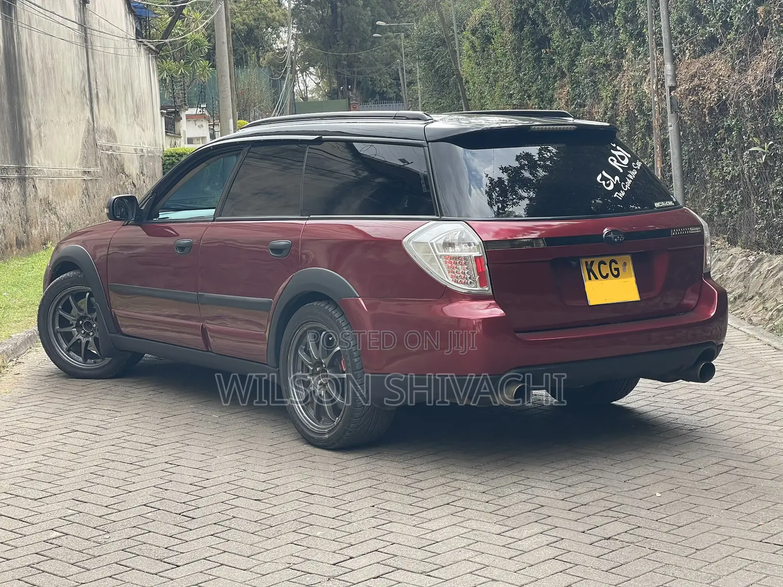 Subaru Outback 2009 Red