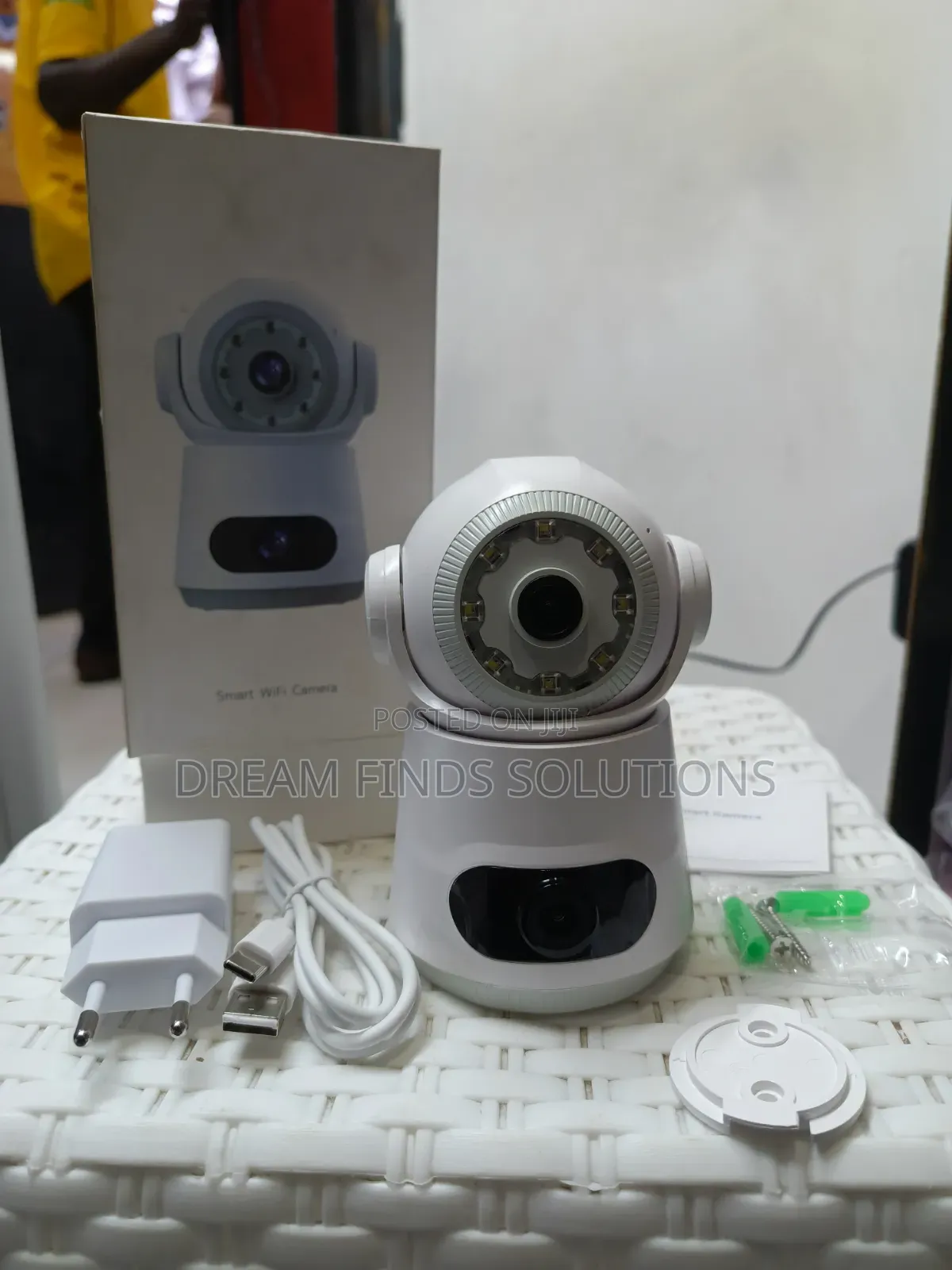 NEW Dual-Lens Smart WiFi Security Camera / Baby Monitor (V380 Pro)