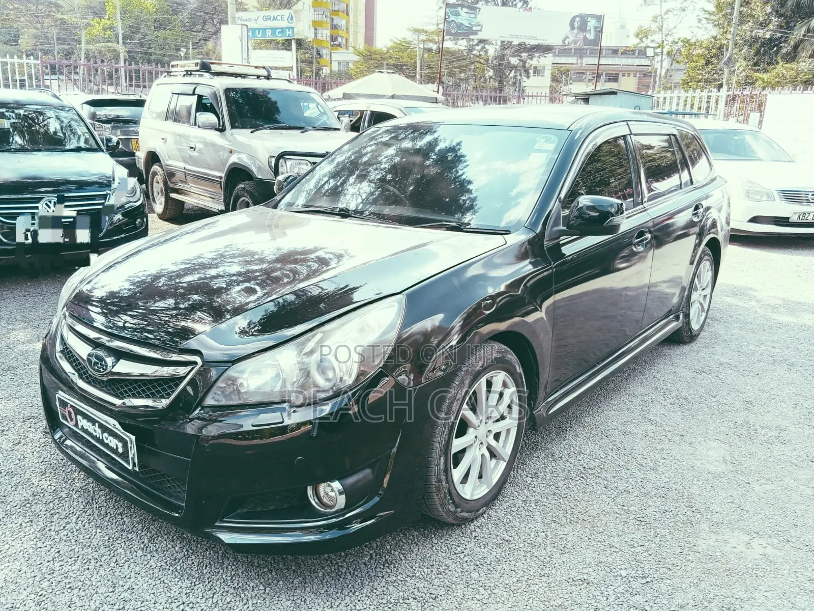 Subaru Legacy 2012 Black