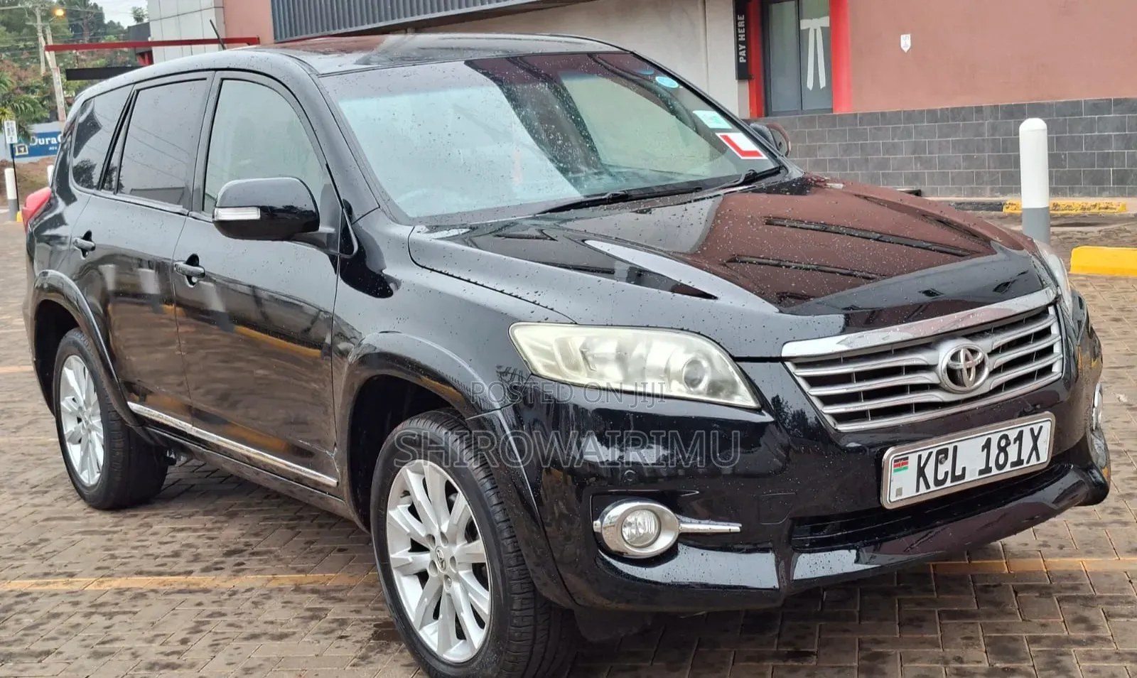 Toyota Vanguard 2010 Matt Black