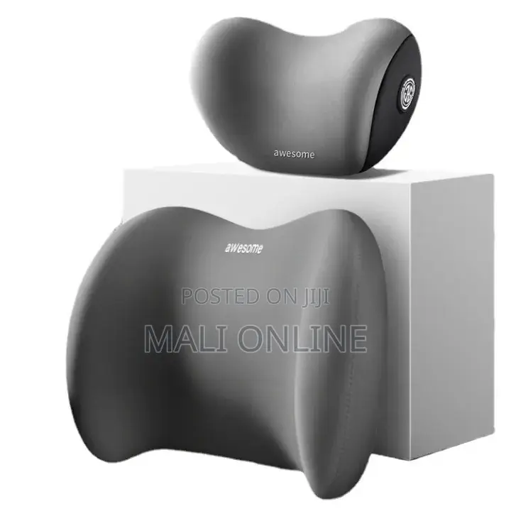 Car Lumbar Support Pillow Neck Pillow Set Memory Foam Cushion